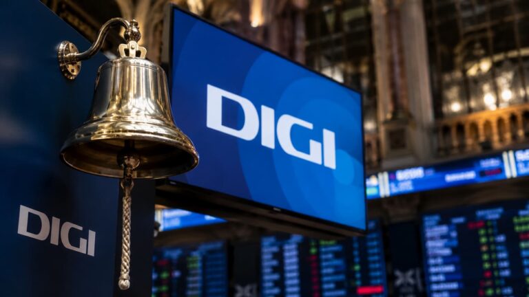 Digi Spain debuta en el Mercado Continuo con el ticker DIGIS y un precio de 5 60 euros.