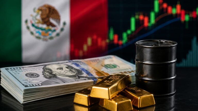 Dólar petróleo y oro marcan señales distintas para los traders en México