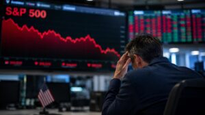 El S&P 500 acumuló cuatro caídas en cinco sesiones con presión de tasas y tecnología.