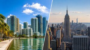 El costo de vida de Miami superó al de Nueva York en los datos regionales de 2024.