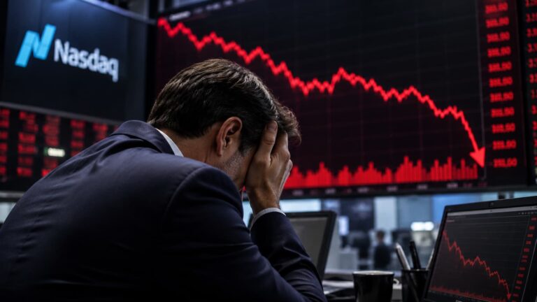 El índice SOX cayó casi 10% en una semana y arrastró al Nasdaq.