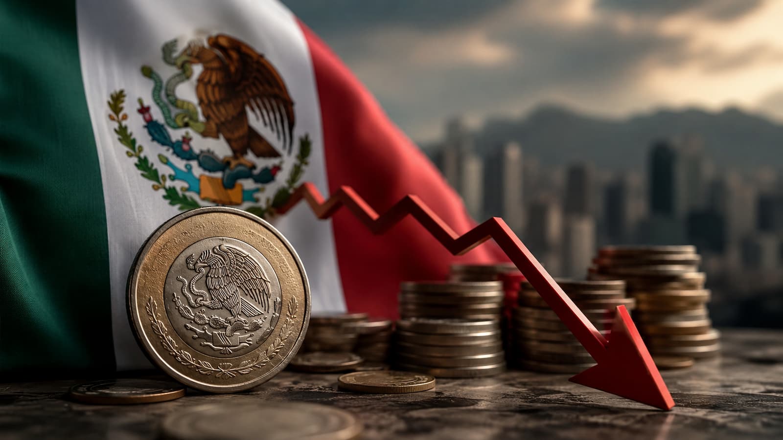 El peso mexicano enfrenta dudas por ingresos deuda y bajo crecimiento