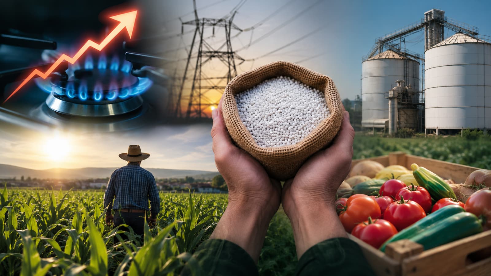 Energía y fertilizantes encarecen la cadena agrícola que abastece alimentos en México