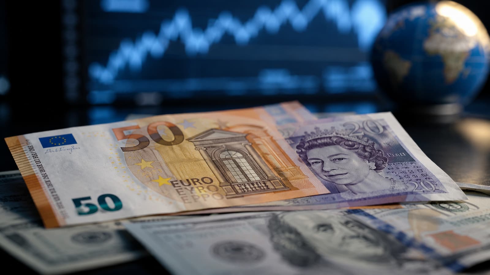 Euro y libra avanzan mientras el mercado reevalúa la fortaleza global del dólar