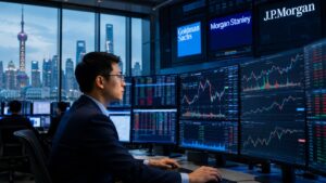 La IA en Asia impulsa el negocio de acciones de los bancos de Wall Street.