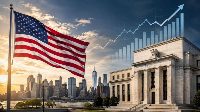 La actividad de Estados Unidos avanza mientras la inflación pierde algo de presión.