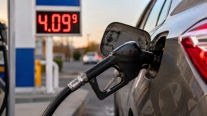La gasolina regular en EE. UU. vuelve a superar los 4 dólares por galón.