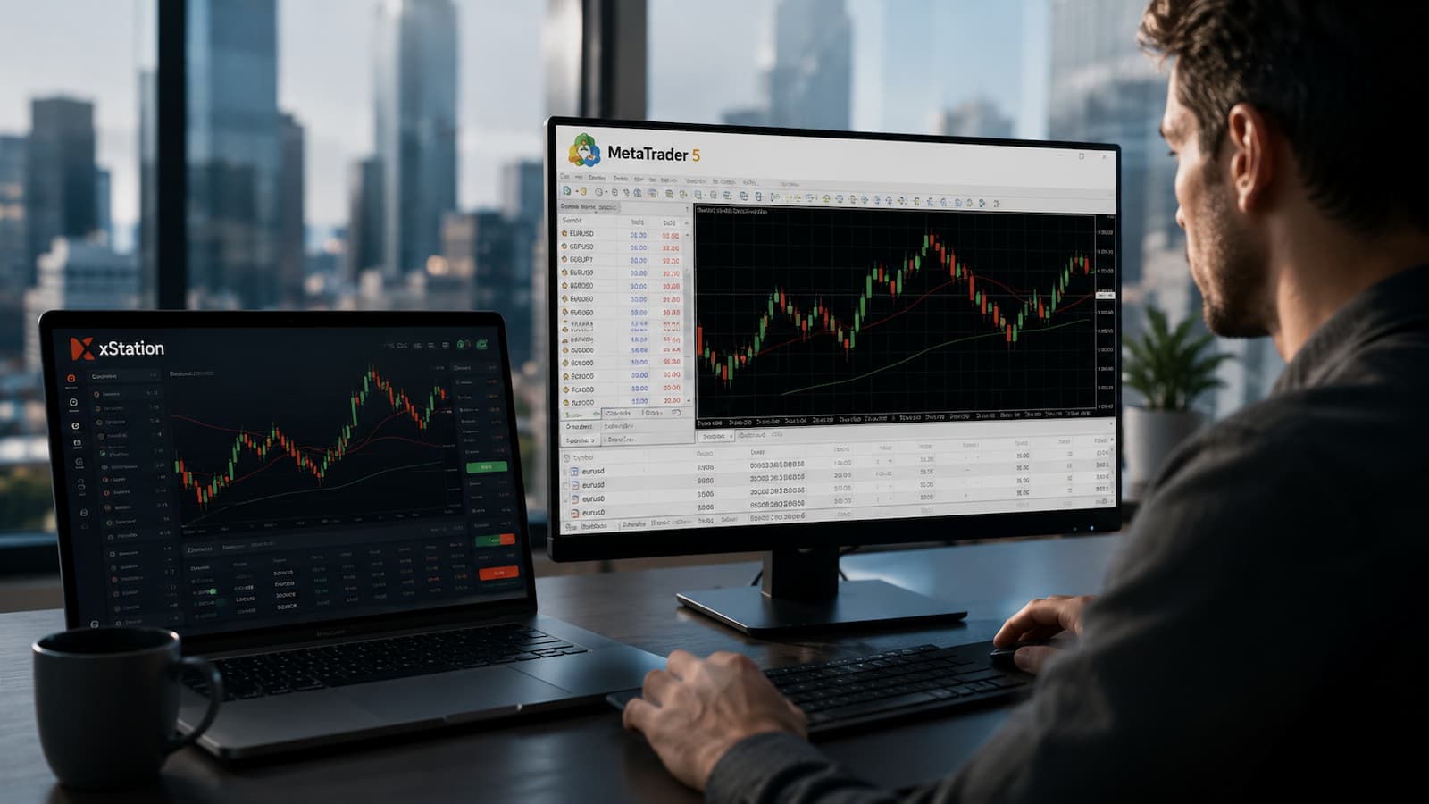 La plataforma xStation de XTB frente a MetaTrader 5