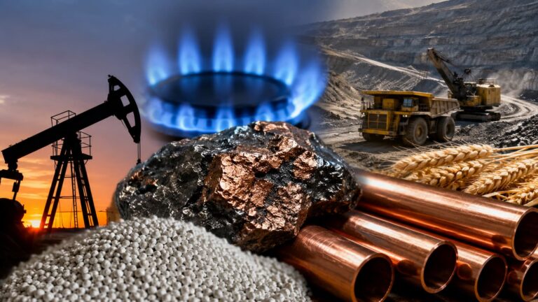 Materias primas bajo presión por energía fertilizantes y metales en 2026