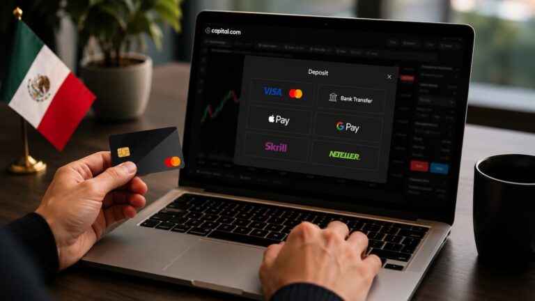 Métodos para depositar en Capital.com desde México