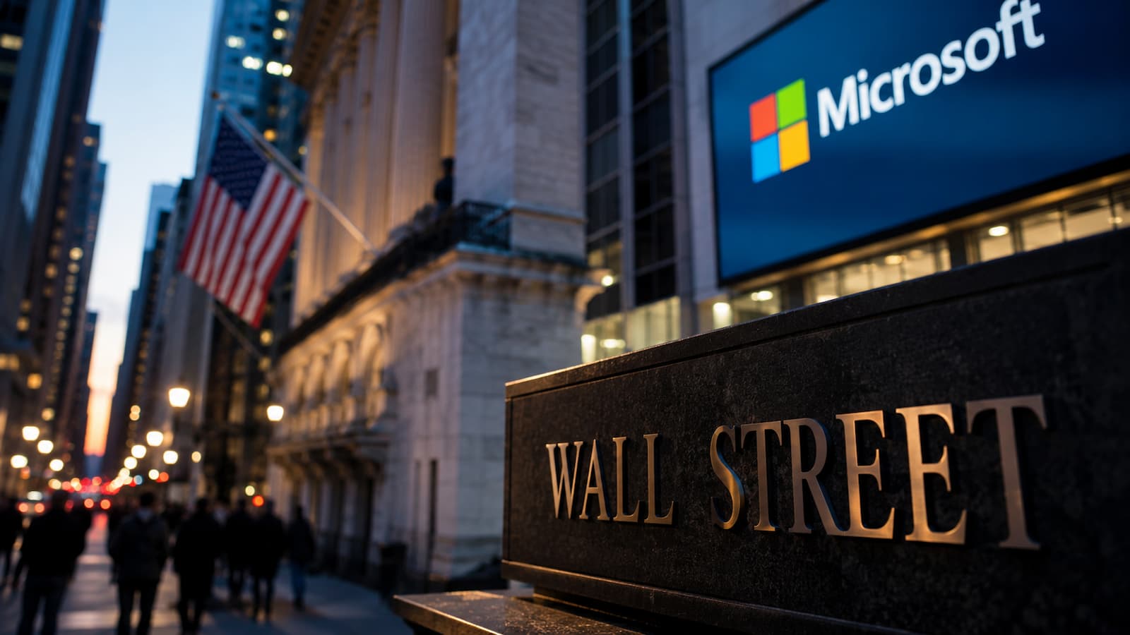 Microsoft impulsó a Wall Street aunque la subida dependió de pocas grandes tecnológicas.