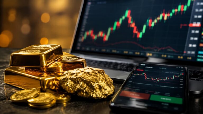 Oro y plataformas de trading costes y riesgos antes de operar XAU USD.