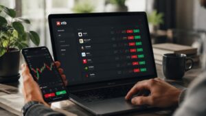 Pantalla de XTB con acceso a acciones internacionales (1)