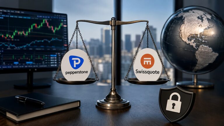 Pepperstone vs Swissquote costes regulación y riesgos para México