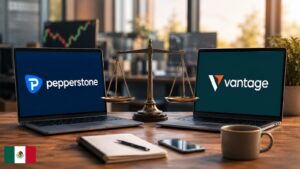 Pepperstone vs Vantage comparación de brókers para usuarios en México