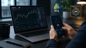 Plataforma de Capital.com con automatización vía MT4 y API