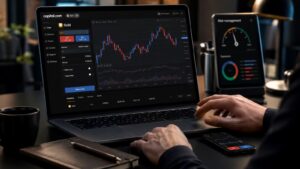 Plataforma de Capital.com con foco en derivados y gestión de riesgo