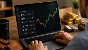 Plataforma de Capital.com para operar materias primas vía CFD