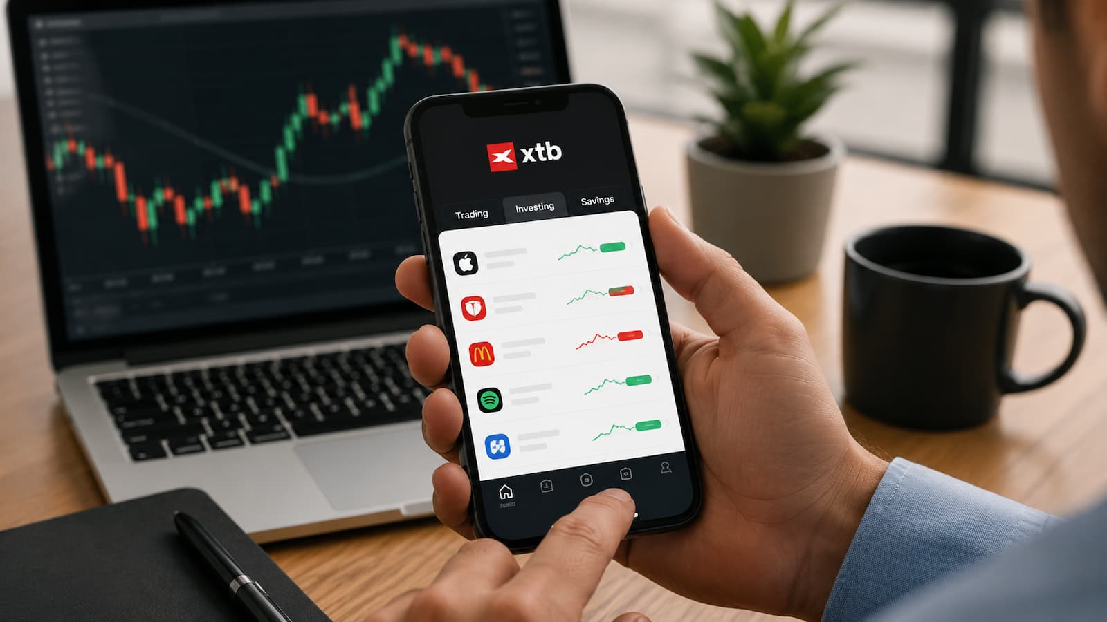 Plataforma de XTB con cuentas costes y condiciones para revisar desde México.