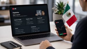 Plataforma de XTB con foco en depósitos costes y condiciones para México.