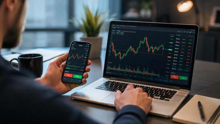 Plataforma de trading con CFD y tamaño de operación reducido