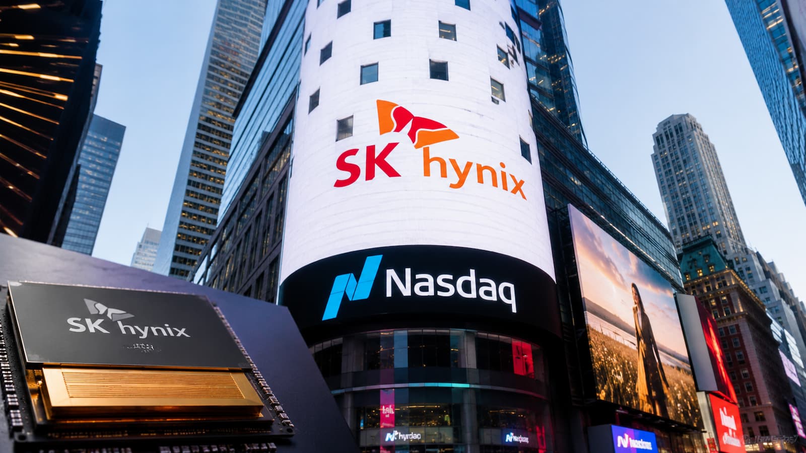 SK Hynix debuta en Nasdaq para financiar su expansión en memorias HBM.