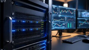 Servidor VPS utilizado como apoyo para plataformas de trading automático.