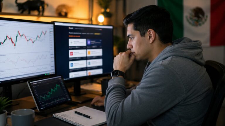 Trader mexicano compara fondeadoras con MetaTrader 5 antes de pagar un reto