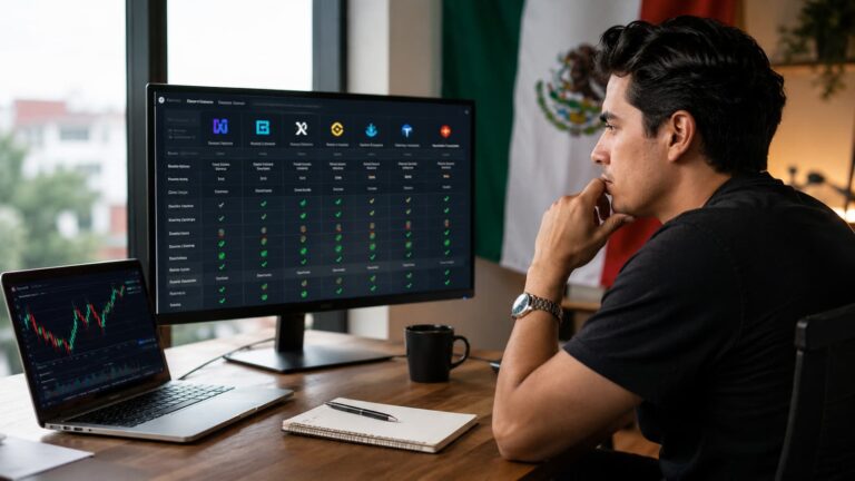 Trader mexicano compara fondeadoras de futuros antes de pagar un reto