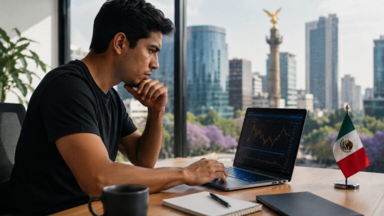 Trader mexicano revisa cuentas de fondeo sin evaluación en julio