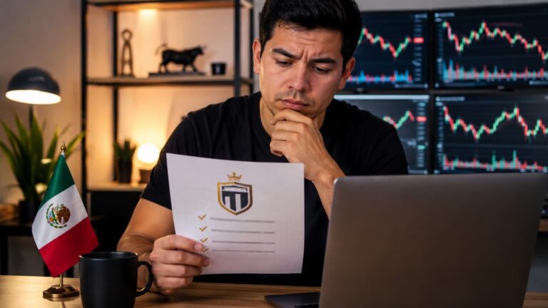 Trader mexicano revisa restricciones de MyFundedFutures antes de comparar payouts