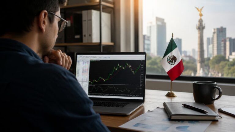 Trader revisa MetaTrader 4 costes y CFD desde México