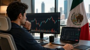 Trader revisa ajustes de dividendos CFD en índices desde México