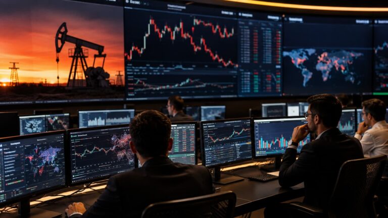Traders revisan el impacto del petróleo 24 7 en liquidez y riesgo