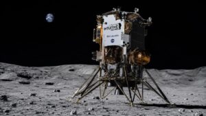 Un módulo lunar de Intuitive Machines cuyo crecimiento todavía no se traduce en caja.