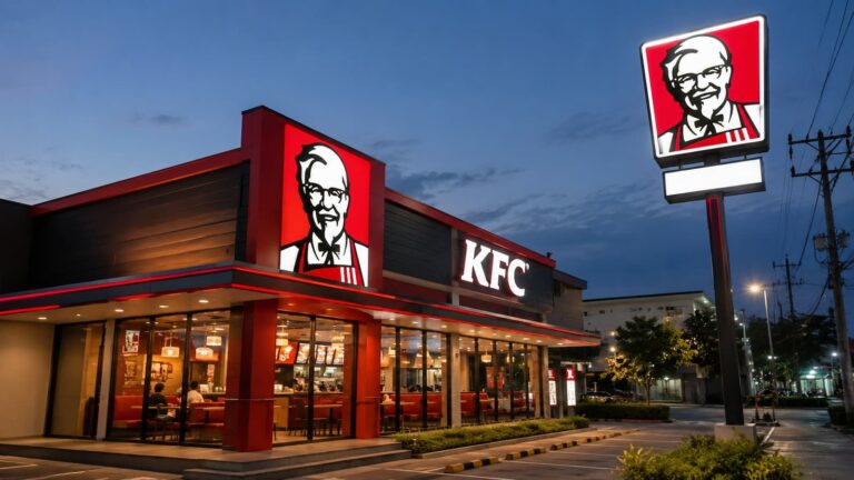 Un restaurante KFC en Tailandia negocio que ThaiBev estudia vender.