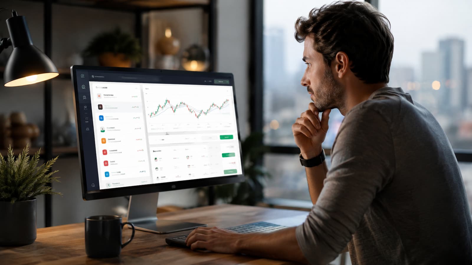 Usuario revisa Tori en eToro antes de interpretar su portafolio