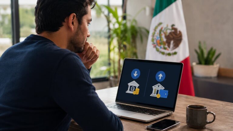 Usuario revisa costes de depósitos y retiros en Capital.com desde México.