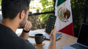 Usuario revisando Forex en eToro desde México