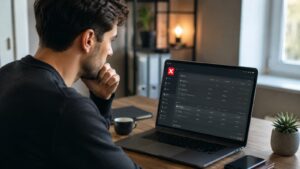 Usuario revisando comisiones de XTB antes de dejar su cuenta inactiva