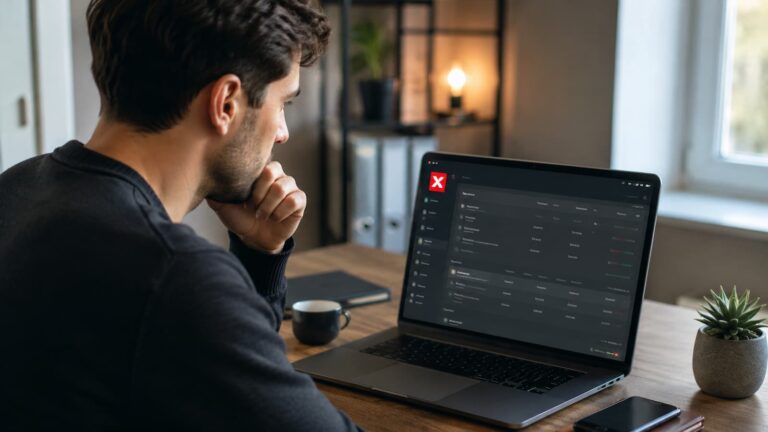 Usuario revisando comisiones de XTB antes de dejar su cuenta inactiva