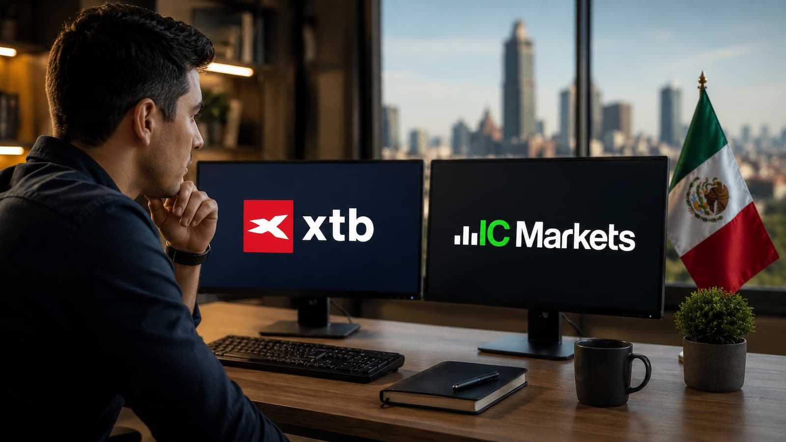 XTB vs IC Markets costes regulación y plataformas para México
