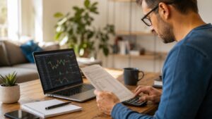 eToro Club y declaración fiscal México aparece entre países con tax p Usuario revisa reportes fiscales de eToro antes de declarar en México