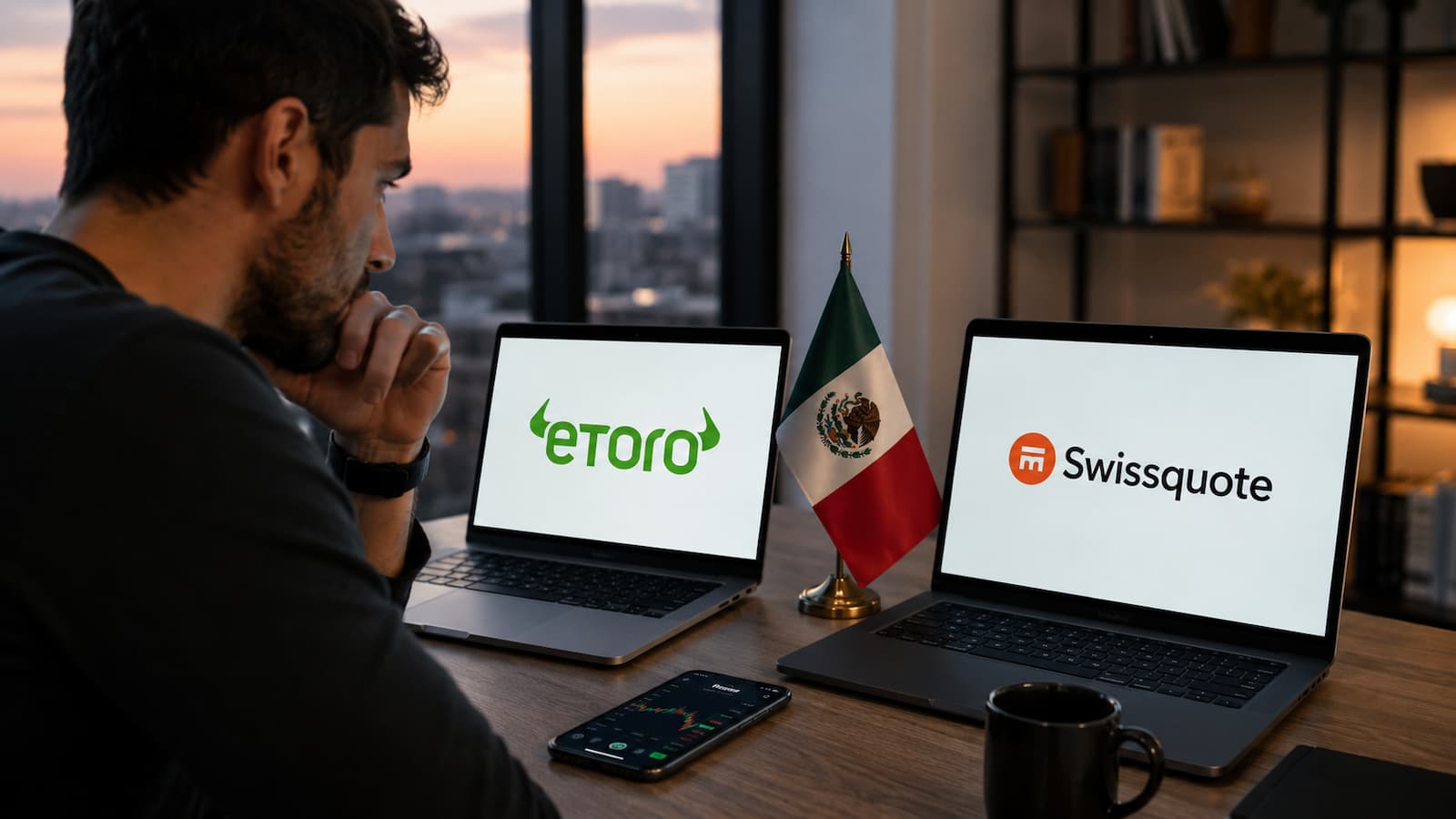 eToro vs Swissquote diferencias clave para usuarios en México