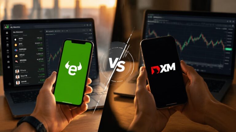 eToro y XM frente a frente plataformas costes y riesgos para usuarios en México