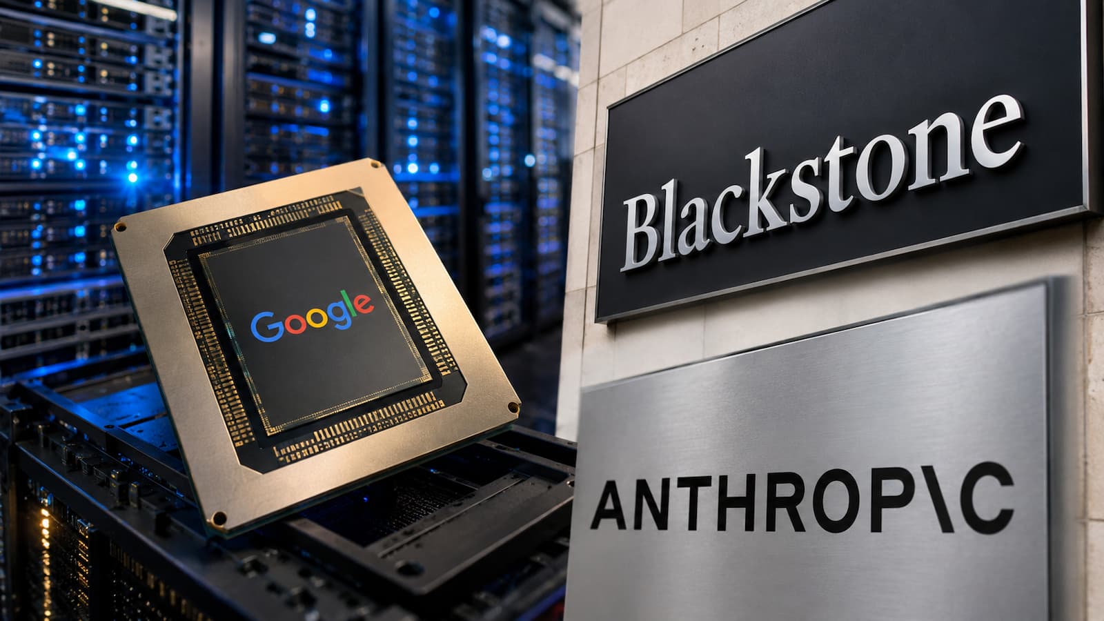 Blackstone explora otra financiación para los chips de Google utilizados por Anthropic.