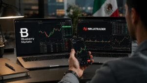 Blueberry Markets y NinjaTrader comparados para traders de México