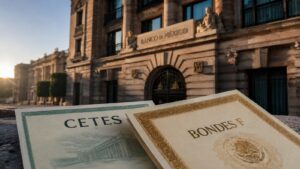CETES y Bondes F los dos instrumentos que Banxico podrá comprar para administrar liquidez.