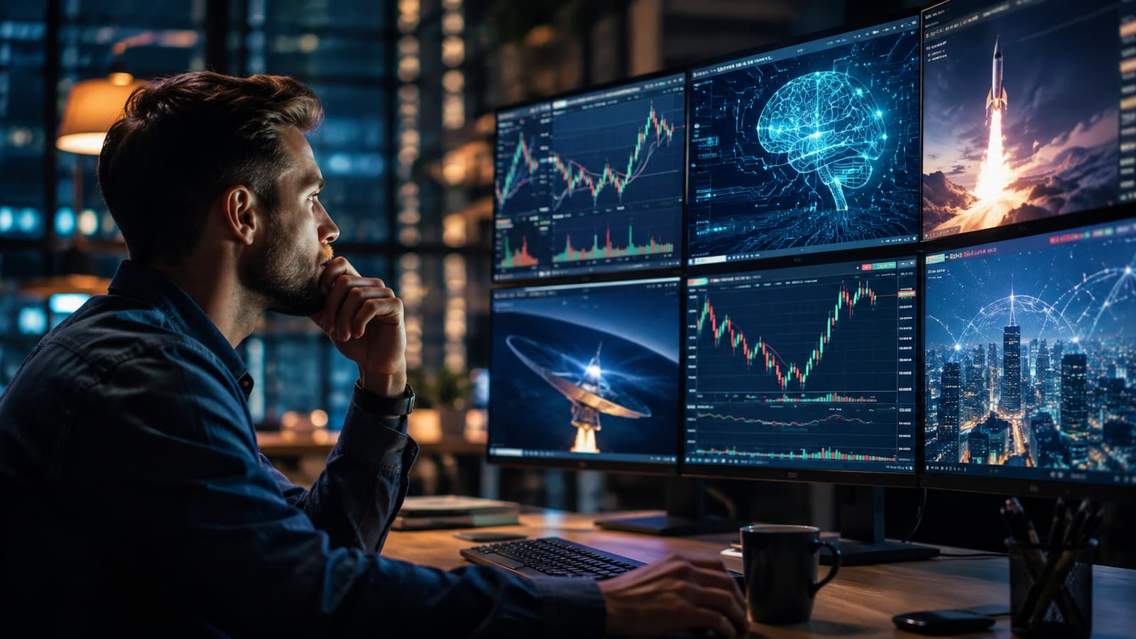 CFDs temáticos en MT5 sobre IA espacio y otros sectores globales