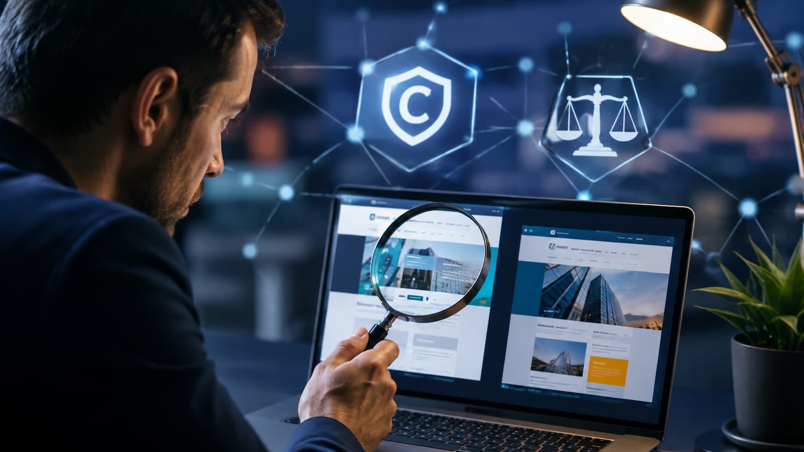 Cinco datos ayudan a detectar si una web copia a una firma registrada.